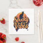 Spooky Cat Vibes 2 Servet (Insitu)