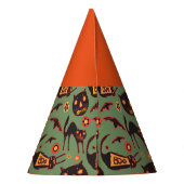 Spooky Cats Halloween Party Petten Feesthoedjes (Achterkant)