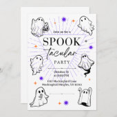 Spooky Celebration Kaart (Voorkant / Achterkant)