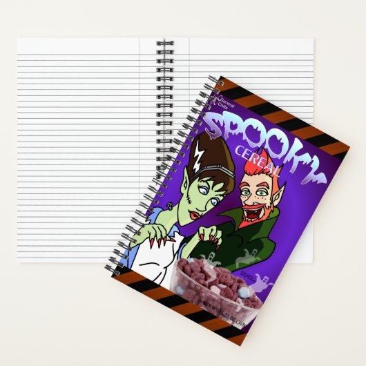 Spooky Cereal Notitieboek (Binnen)