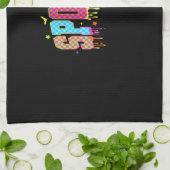 Spooky Checkered Halloween Theedoek (Gevouwen)