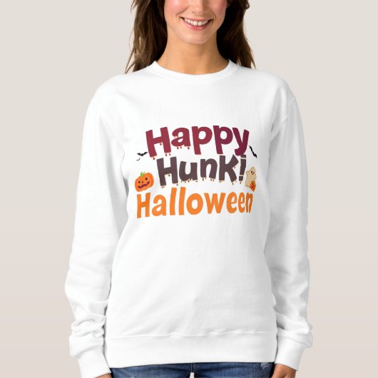 Spooky Chic Halloween Hoodie Trui (Voorkant)