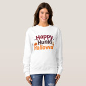 Spooky Chic Halloween Hoodie Trui (Voorkant volledig)