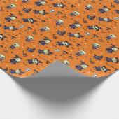 Spooky Chic Halloween kussen - angstaanjagend fees Cadeaupapier (Hoek)