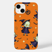 Spooky Chic Halloween kussen - angstaanjagend fees Case-Mate iPhone Case (Achterkant)