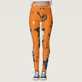 Spooky Chic Halloween kussen - angstaanjagend fees Leggings