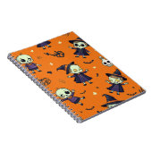 Spooky Chic Halloween kussen - angstaanjagend fees Notitieboek (Rechterzijde)