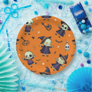 Spooky Chic Halloween kussen - angstaanjagend fees Papieren Bordje