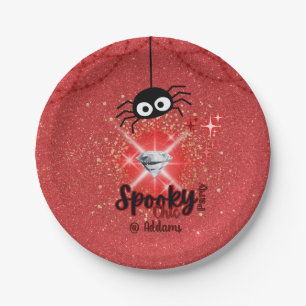 Spooky Chic Halloween Party Paper Bord