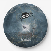 Spooky Chic Halloween Party Paper Bord (Voorkant)