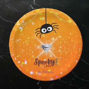 Spooky Chic Halloween Party Paper Bord
