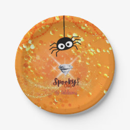 Spooky Chic Halloween Party Paper Bord