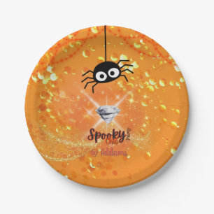 Spooky Chic Halloween Party Paper Bord