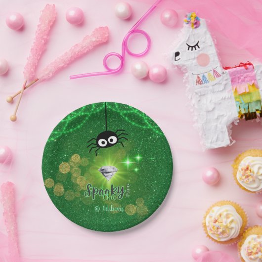 Spooky Chic Halloween Party Paper Bord (Feest)