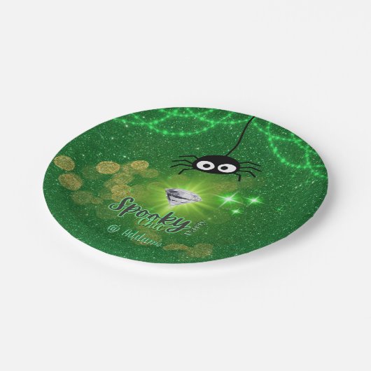 Spooky Chic Halloween Party Paper Bord (Gekanteld)