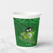 Spooky Chic Halloween Party Paper Cup Papieren Bekers (Achterkant)