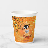 Spooky Chic Halloween Party Paper Cup Papieren Bekers (Achterkant)