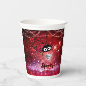 Spooky Chic Halloween Party Paper Cup Papieren Bekers (Achterkant)