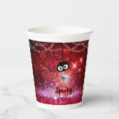 Spooky Chic Halloween Party Paper Cup Papieren Bekers (Voorkant)