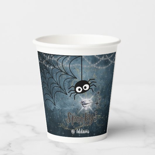 Spooky Chic Halloween Party Paper Cup Papieren Bekers (Voorkant)