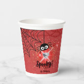 Spooky Chic Halloween Party Paper Cup Papieren Bekers (Voorkant)