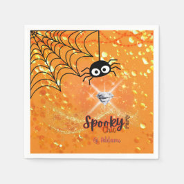 Spooky Chic Halloween Party Papier servet