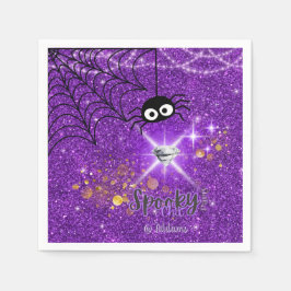 Spooky Chic Halloween Party Papier servet