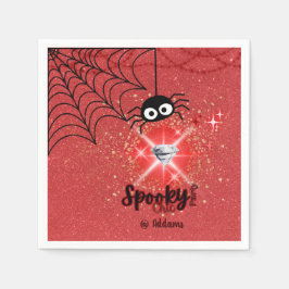 Spooky Chic Halloween Party Papier servet