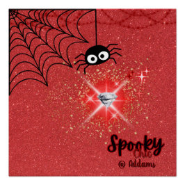 Spooky Chic Halloween Party Perfect Poster