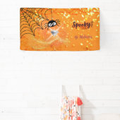 Spooky Chic Halloween Party Spandoek (Insitu)