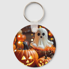Spooky Chic: Halloween-Sleutelhangers Sleutelhanger