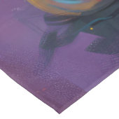 Spooky Chow Chow Dog Halloween Heks en Pompoen Tafelkleed (Gekanteld)