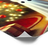 Spooky Christmas Ghost Poster (Hoek)