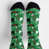 Spooky Christmas griezelig Gothic thema vakantie Sokken (Top)