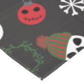 Spooky Christmas griezelig Gothic thema vakantie Tafelkleed (Gekanteld)