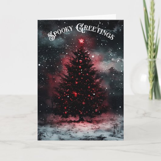 Spooky Christmas Kaart (Voorkant)