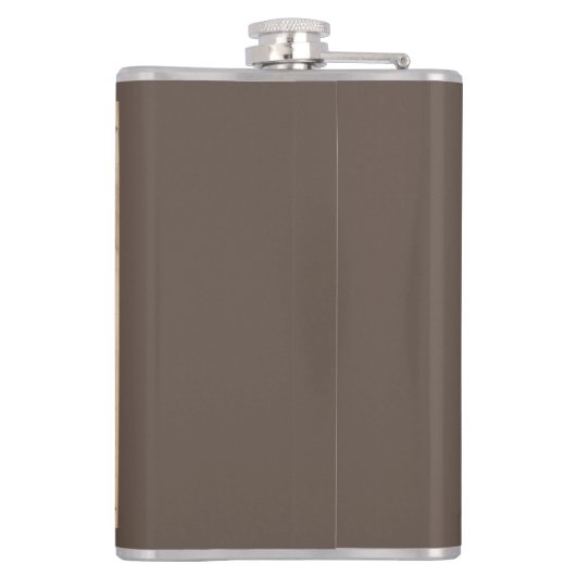 Spooky Christmas Krampus Heupfles (Achterkant)