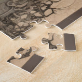 Spooky Christmas Krampus Legpuzzel (Zijkant)