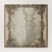 Spooky Christmas Krampus Legpuzzel (Verticaal)