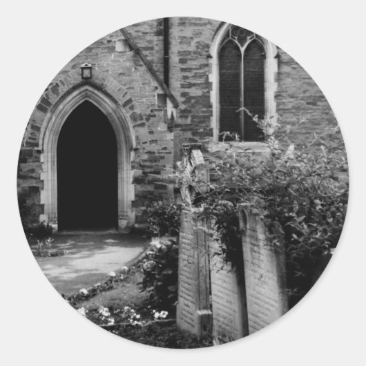Spooky Church Stickers (Voorkant)