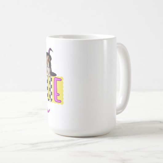 Spooky Collie Halloween Mok (Voorkant rechts)