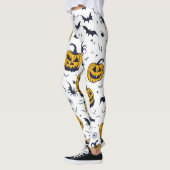 Spooky Comfort: Halloween-geïnspireerde Leggings (Links)