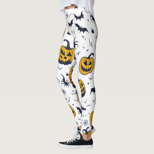 Spooky Comfort: Halloween-geïnspireerde Leggings (Links)