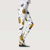 Spooky Comfort: Halloween-geïnspireerde Leggings (Rechts)