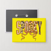 Spooky Coquette Halloween Aesthetic-66166 Button (Voorkant / Achterkant)