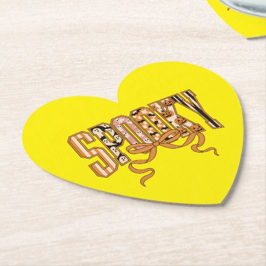 Spooky Coquette Halloween Aesthetic-66166 Kartonnen Onderzetters (Gekanteld)