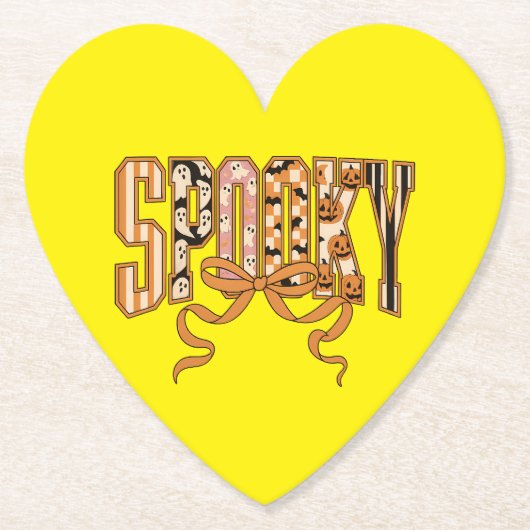 Spooky Coquette Halloween Aesthetic-66166 Kartonnen Onderzetters (Voorkant)