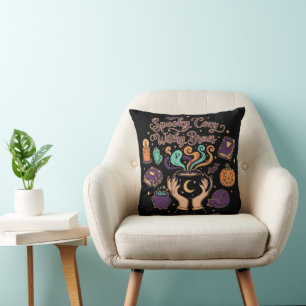 Spooky Cozy Witchy Drankjes   Lieve Halloween Esth Kussen