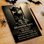 Spooky Creepy Doll Halloween Party Kaart