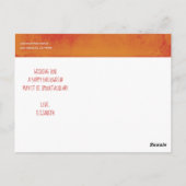 Spooky Creepy Happy Halloween Briefkaart (Achterkant)